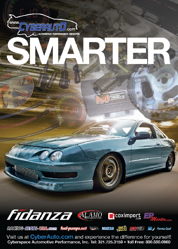 Project Car Magazine Paid Advertising CyberAuto Advertisement for 2010